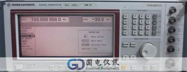 羅德施瓦茨 R&SSME03 3G信號(hào)發(fā)生器5kHz至3GHz